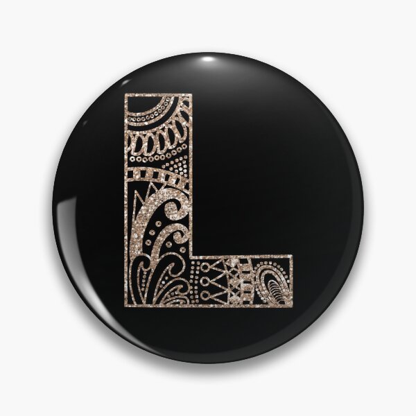 Item preview, Floral Mandala Monogram L| Mandala Monogram L designed and sold by ModernStyleBoho.