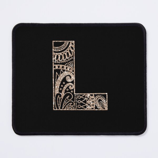 Item preview, Floral Mandala Monogram L| Mandala Monogram L designed and sold by ModernStyleBoho.