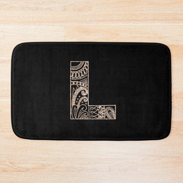 Item preview, Floral Mandala Monogram L| Mandala Monogram L designed and sold by ModernStyleBoho.