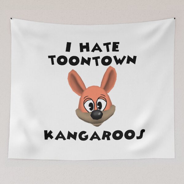 Item preview, I Hate Toontown Kangaroos designed and sold by TooningAround.