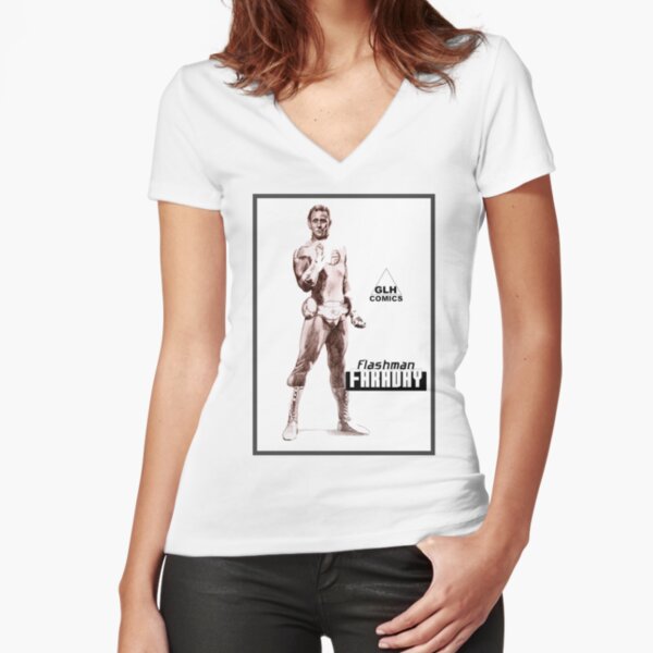 Fitted V-Neck T-Shirt