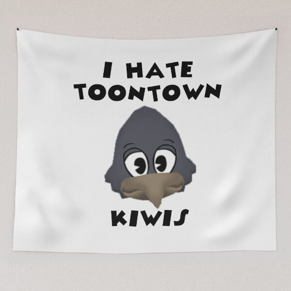 Item preview, I Hate Toontown Kiwis designed and sold by TooningAround.