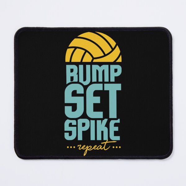 Item preview, Girls Volleyball Bump Set Spike Repeat Classic T-Shirt designed and sold by amberk1cira.