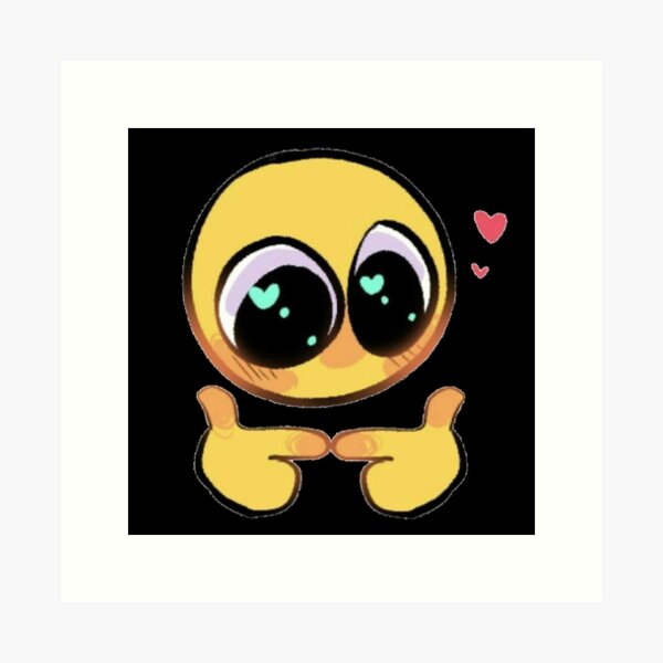 Cute cursed emoji Photographic Print for Sale by Sakaiavem