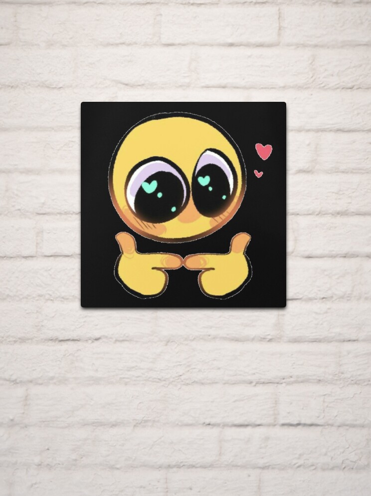 Cute cursed emoji | Art Print