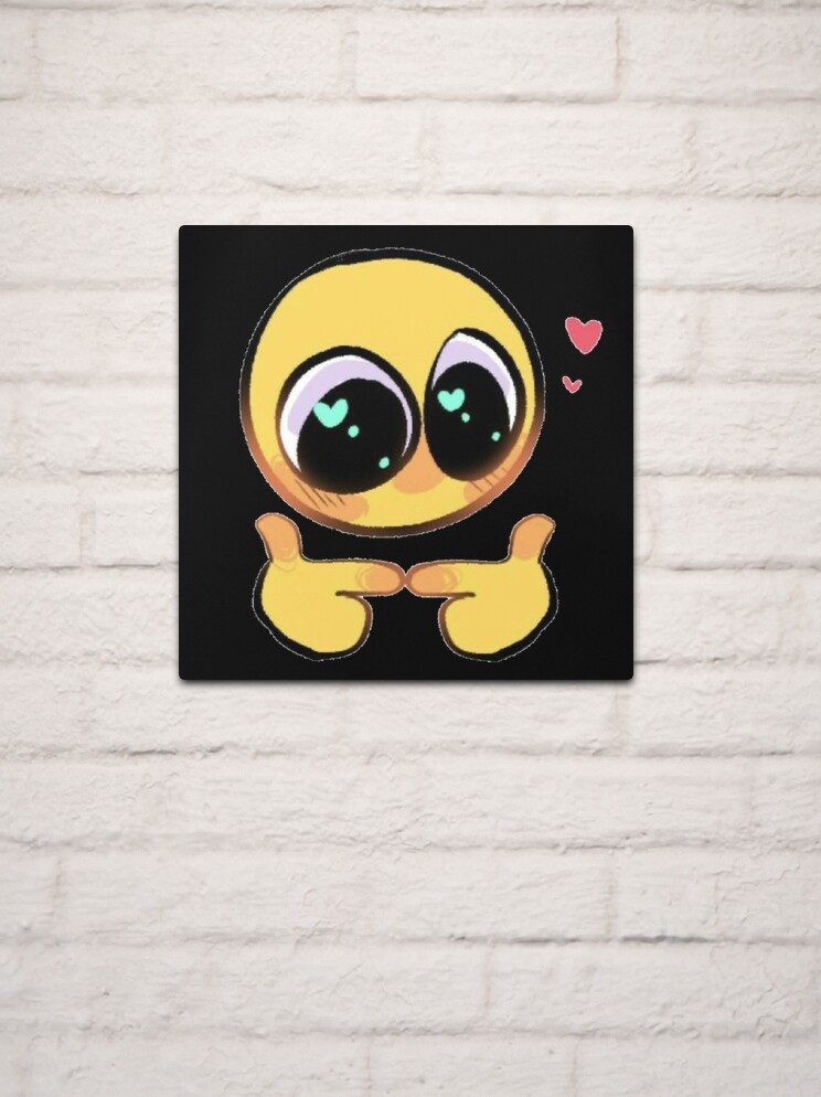 aww shuksss! - adorable cursed emoji Sticker for Sale by Blue Pencil