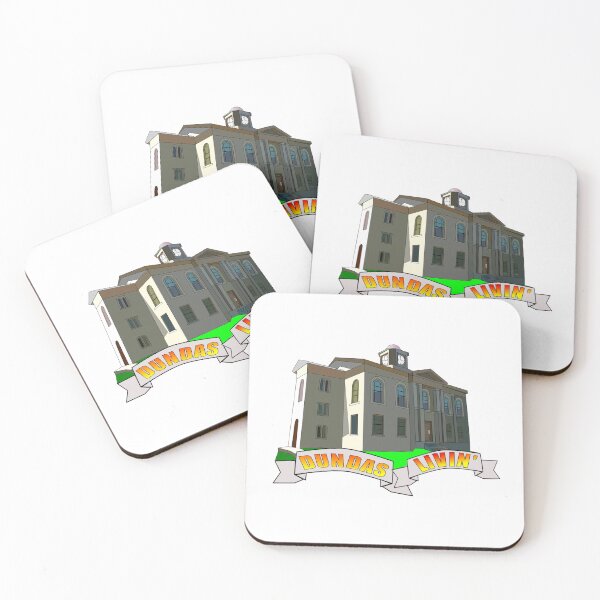 Item preview, Dundas Livin, Dundas Townhall Illustration,  designed and sold by MCantonArt.
