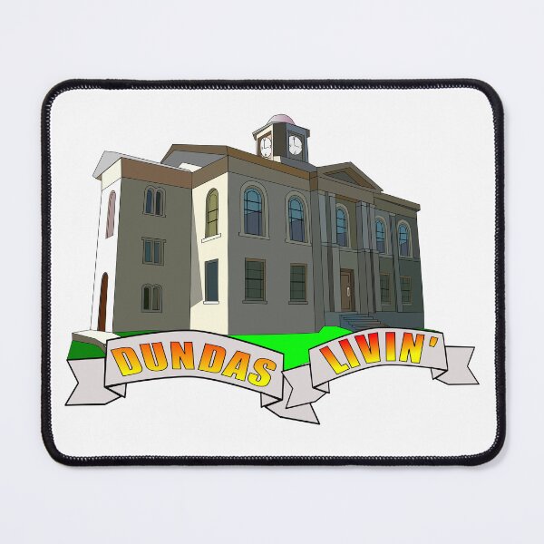 Item preview, Dundas Livin, Dundas Townhall Illustration,  designed and sold by MCantonArt.