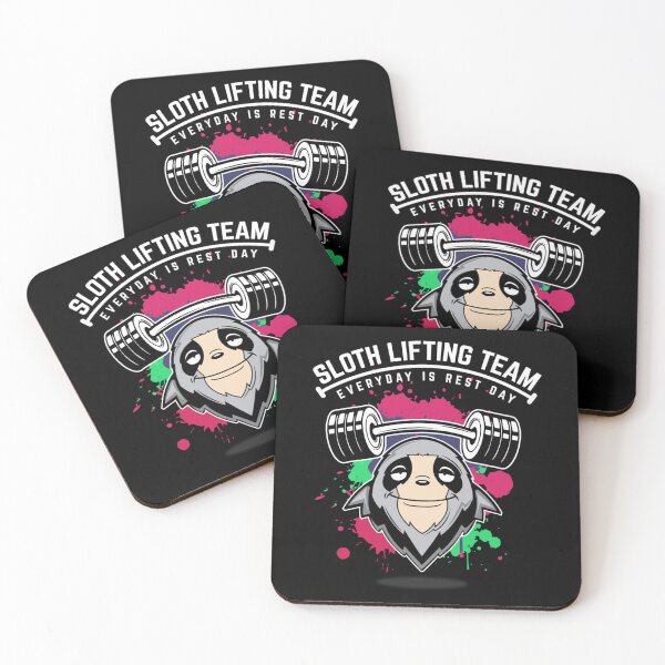 Item preview, Sloth Lifting Team Funny Weightlifting Gift Idea Classic T-Shirt designed and sold by ayeshadanaqws.