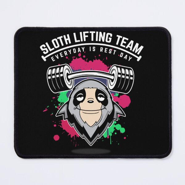 Item preview, Sloth Lifting Team Funny Weightlifting Gift Idea Classic T-Shirt designed and sold by ayeshadanaqws.