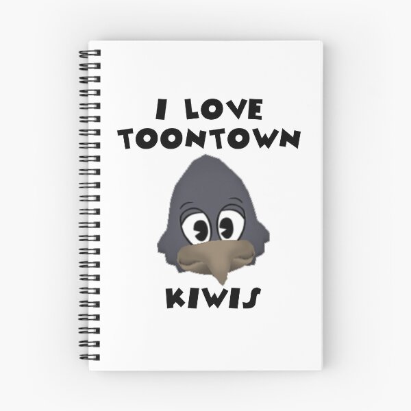 Item preview, I Love Toontown Kiwis designed and sold by TooningAround.