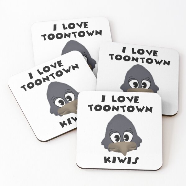 Item preview, I Love Toontown Kiwis designed and sold by TooningAround.