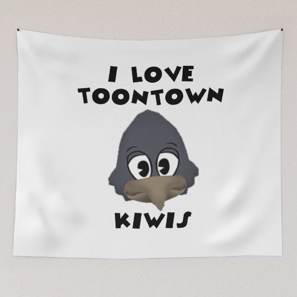 Item preview, I Love Toontown Kiwis designed and sold by TooningAround.
