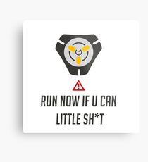 Run if you can Metal Print