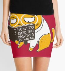 Avoid That Bastard at Work Mini Skirt