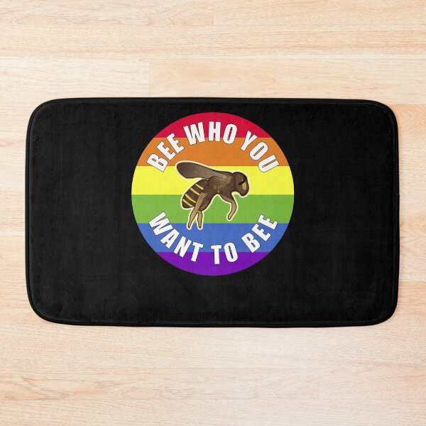 Item preview, Gay Pride Bee Who You Want To Bee designed and sold by artfulnotebook.