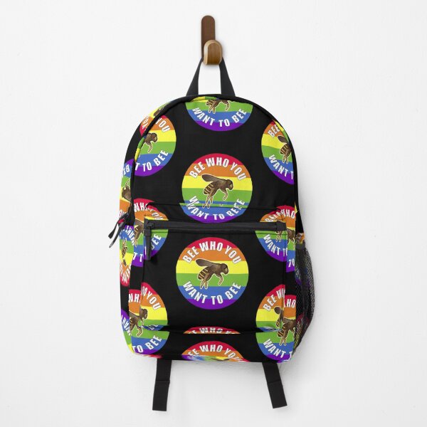 Item preview, Gay Pride Bee Who You Want To Bee designed and sold by artfulnotebook.