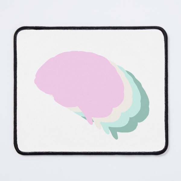 Item preview, Pastel Brain - Pink Green Gradient designed and sold by Disparate Thoughts.