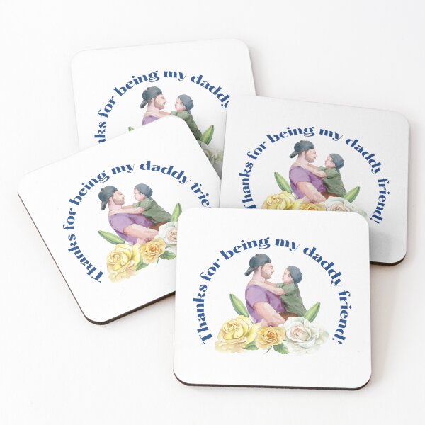 Item preview, gift for parents Thanks for being my daddy friend! (Special to give away on Father's Day)  designed and sold by YohanysDesigns.