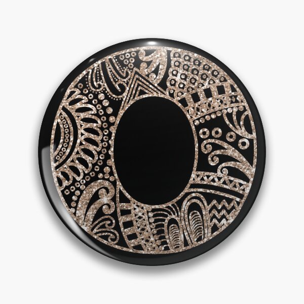 Item preview, Floral Mandala Monogram O| Mandala Monogram O designed and sold by ModernStyleBoho.
