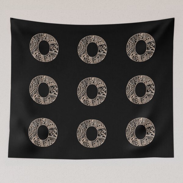Item preview, Floral Mandala Monogram O| Mandala Monogram O designed and sold by ModernStyleBoho.