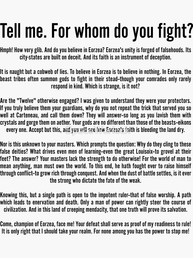 Gaius Praetorium Speech Script