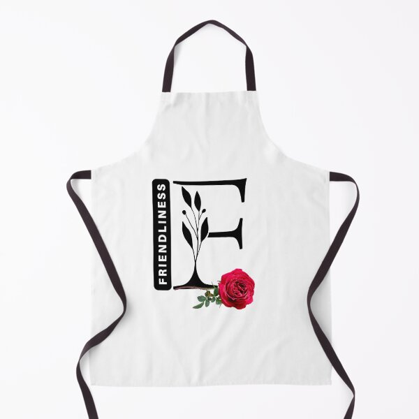 Item preview, Monogram F with a Red Rose Flower designed and sold by HappyLife4U.