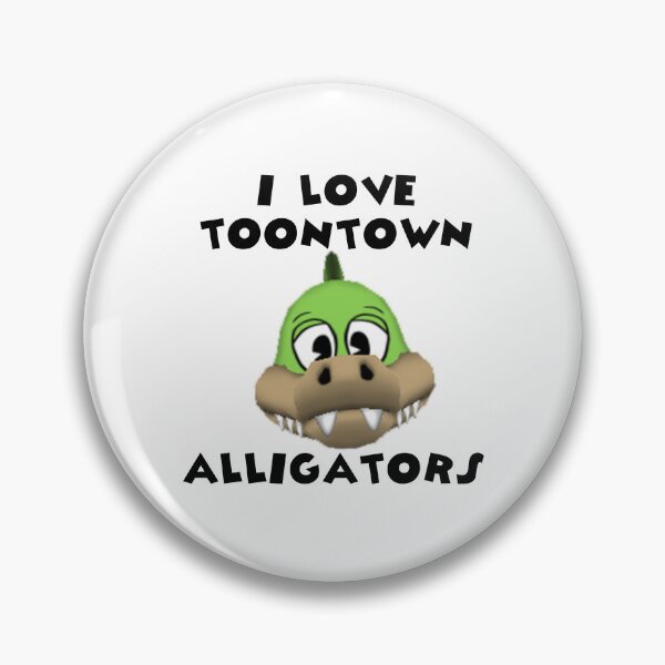 Item preview, I Love Toontown Alligators designed and sold by TooningAround.