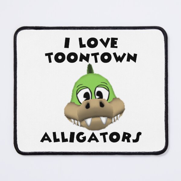 Item preview, I Love Toontown Alligators designed and sold by TooningAround.