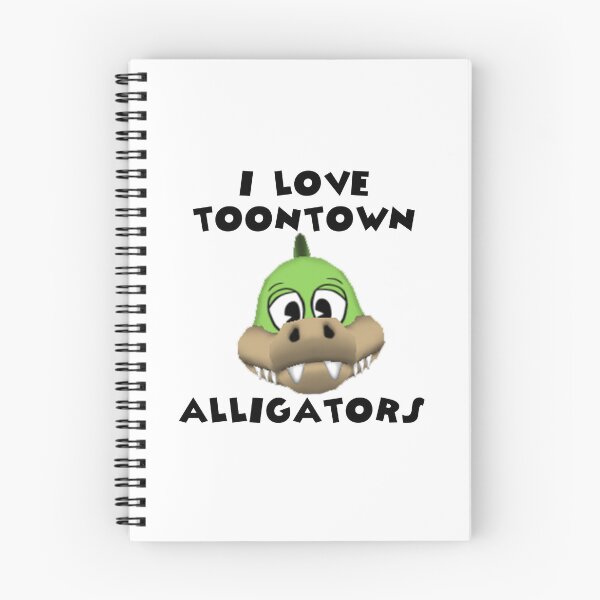Item preview, I Love Toontown Alligators designed and sold by TooningAround.