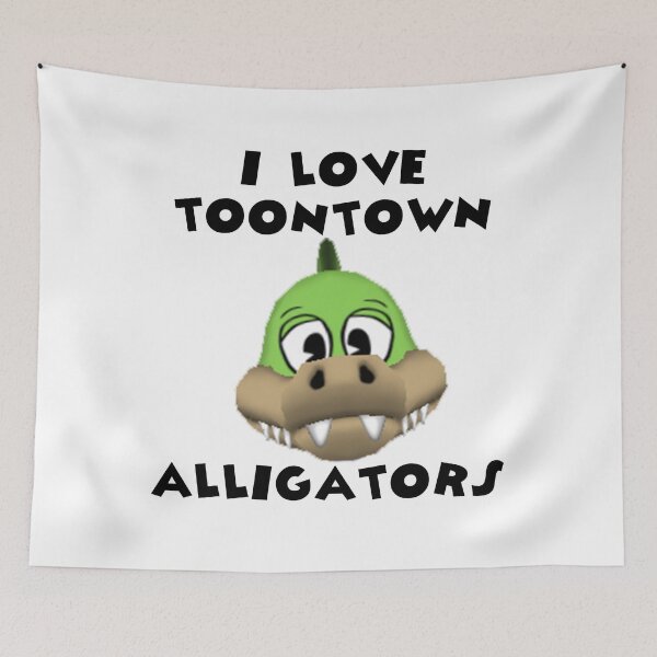 Item preview, I Love Toontown Alligators designed and sold by TooningAround.
