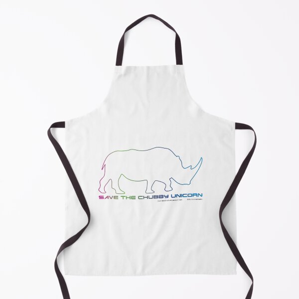 Item preview, Save The Chubby Unicorn Outline designed and sold by Save The Chubby Unicorn #RhinoConservation.