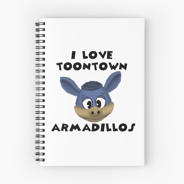 Item preview, I Love Toontown Armadillos designed and sold by TooningAround.