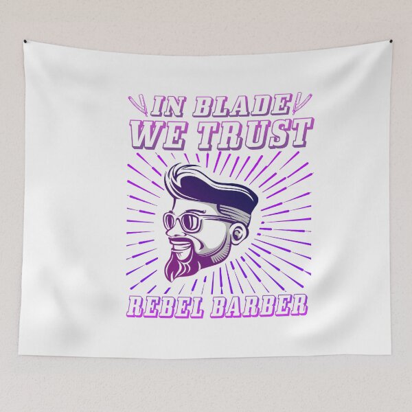 Item preview, IN BLADE WE TRUST REBEL BARBER designed and sold by lukas69graphic.
