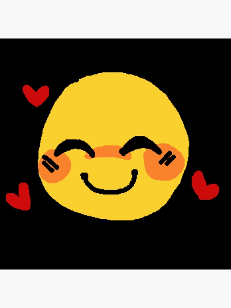 aww shuksss! - adorable cursed emoji Sticker for Sale by Blue Pencil