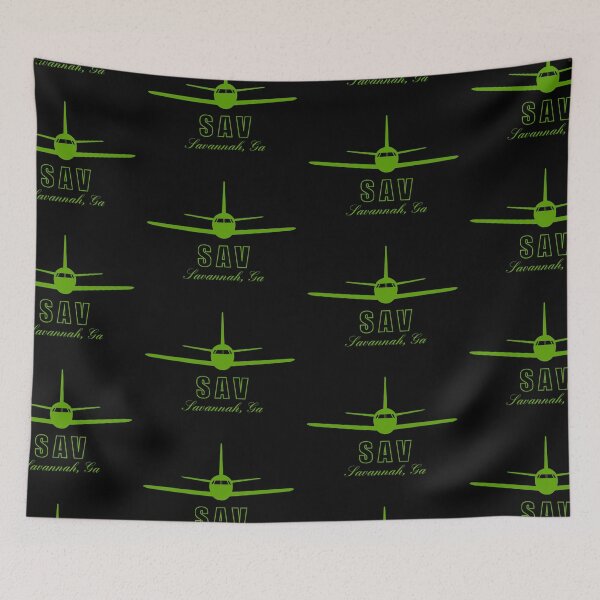 Item preview, Savannah Georgia GA Airport Code SAV designed and sold by Lartheviking.
