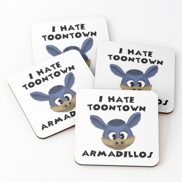 Item preview, I Hate Toontown Armadillos designed and sold by TooningAround.