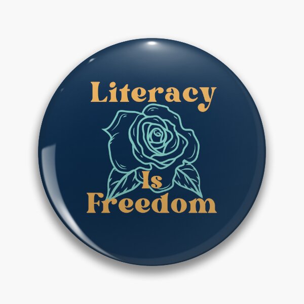 Item preview, Literacy is freedom designed and sold by AoSora.