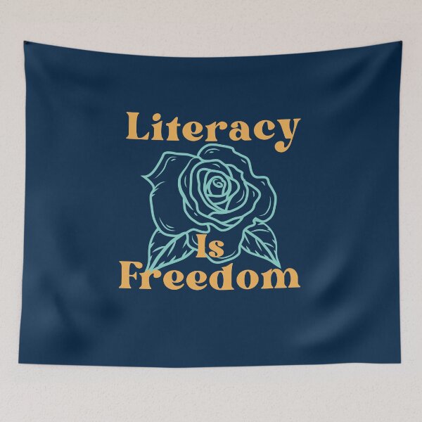 Item preview, Literacy is freedom designed and sold by AoSora.
