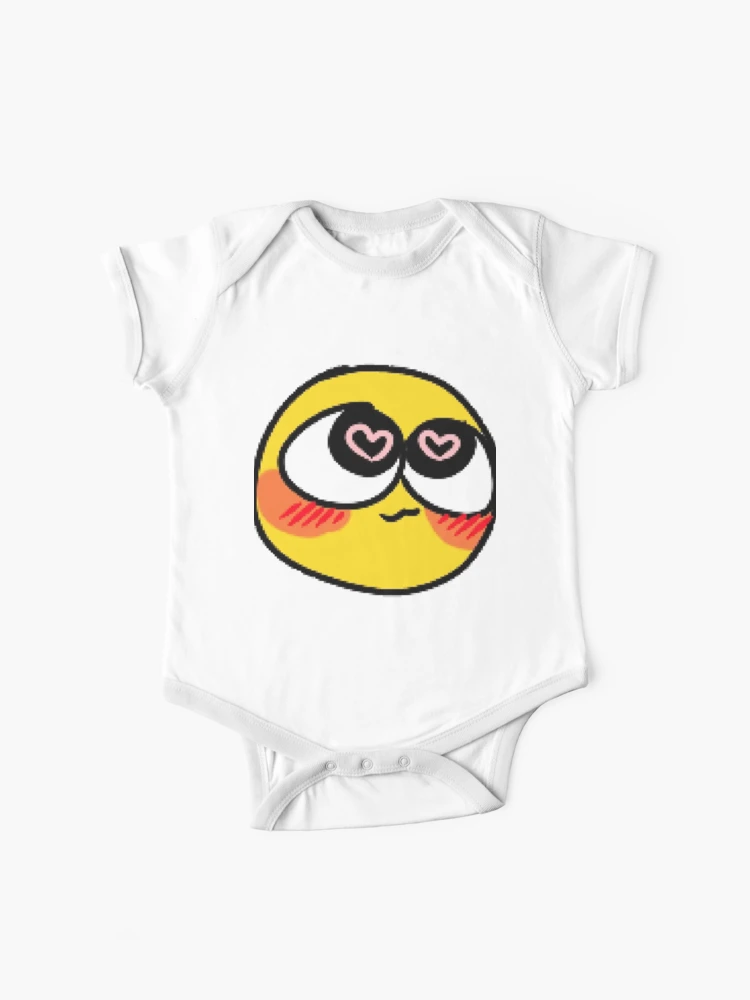 your biggest fan - adorable cursed emoji Baby One-Piece for Sale