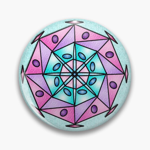 Item preview, Geometrc Pastel Starflower designed and sold by SeraWing.