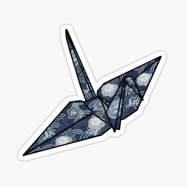 Item preview, Blue Paper Crane designed and sold by purpl3canvas.