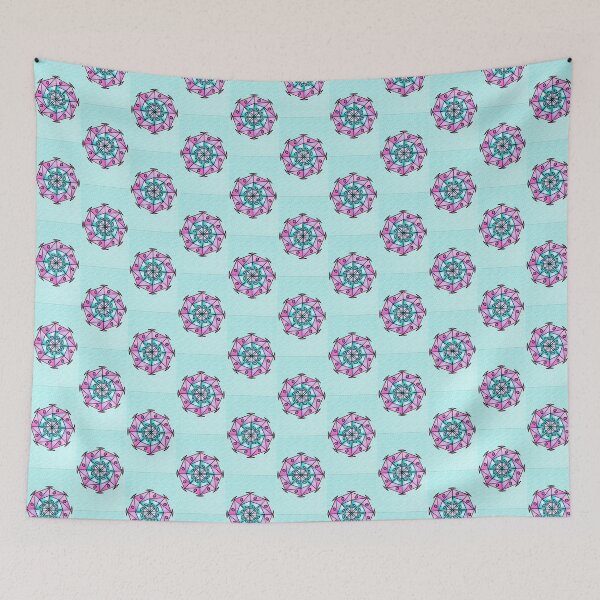 Item preview, Geometrc Pastel Starflower designed and sold by SeraWing.