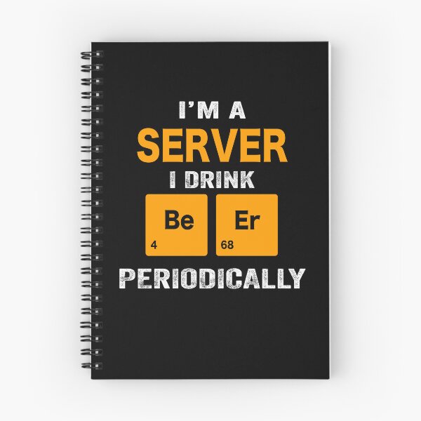Item preview, Beer Drinker Gift, Funny Server Shirt, Server Gift, Server fathers day christmas gift Shirt, Beer Drinker Drink Beer Periodically designed and sold by xlnv.