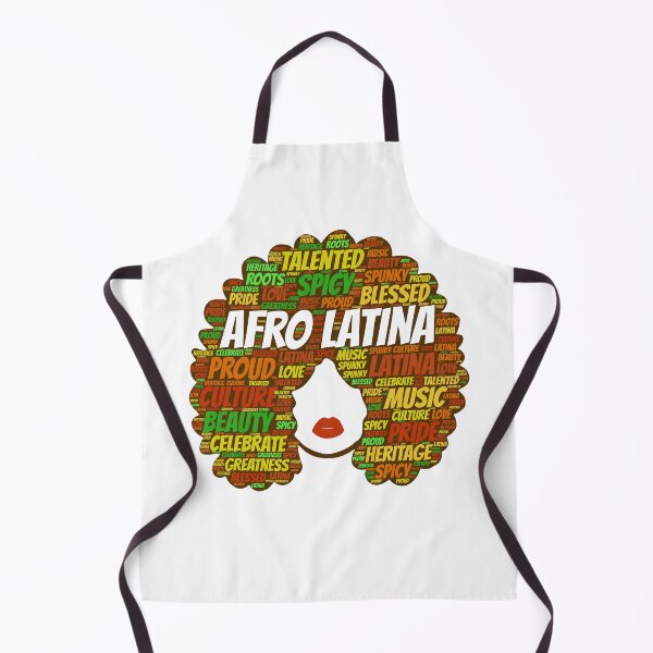 Item preview, Afro Latina Pride Words in Afro Hair designed and sold by blackartmatters.