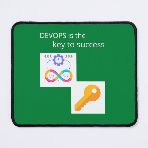 Item preview, DEVOPS is the key to success designed and sold by UpcomingTech.