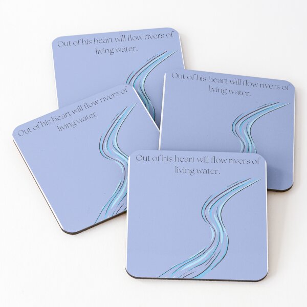 Item preview, Out Of His Heart Will Flow Rivers Of Living Water designed and sold by HeIsKing.