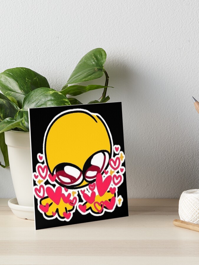 give you all my love - adorable cursed emoji Sticker for Sale by Blue  Pencil