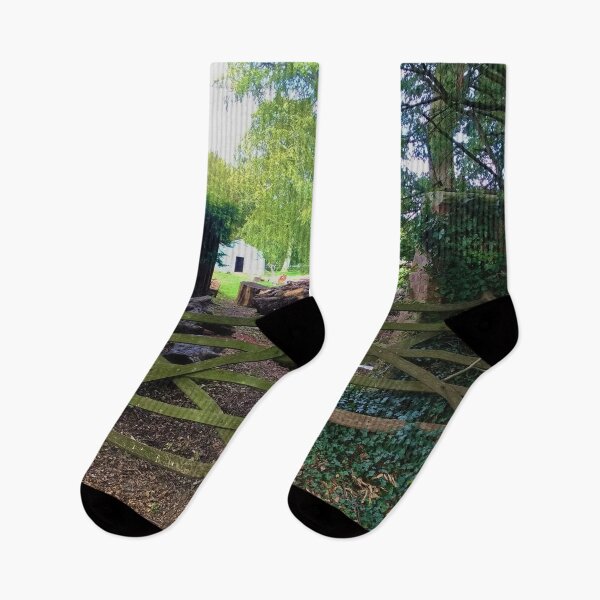 Item preview, #244 |☼| Laying Logs Beyond The Leaning Barrier (Elsham Hall, Gardens & Country Park) designed and sold by Naean H.F. (Nez Man).