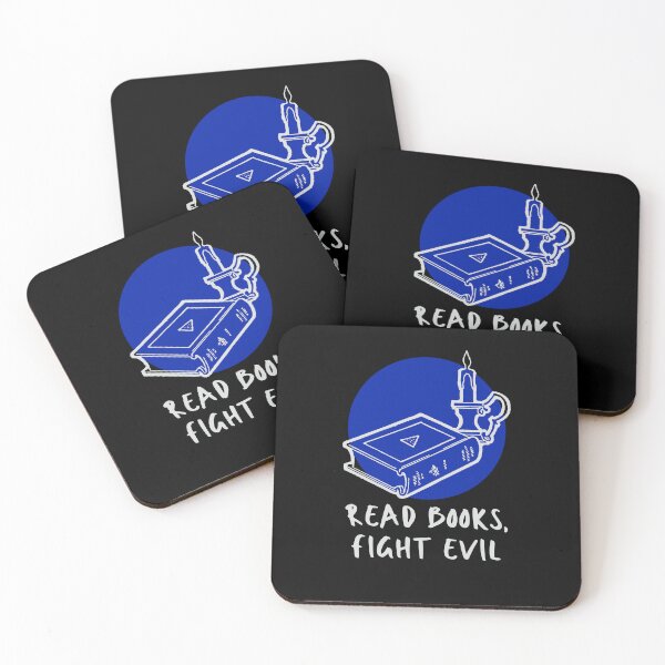 Item preview, Read Books Fight Evil - Motto for Reader, Librarian, Teacher, Bookworm designed and sold by IceCreamMuseum.